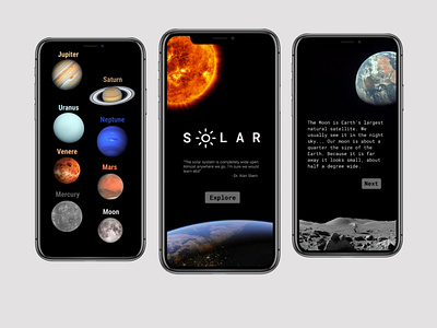 Solar design minimal ux