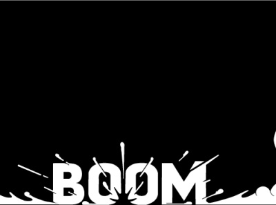 bomb design flat graphic design icon illustration minimal typography