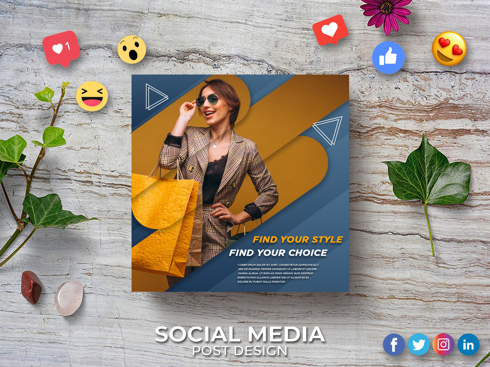 SOCIAL MEDIA MOCKUP by Spark Habib on Dribbble