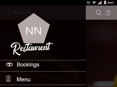 Restaurant App UI app design ui ux