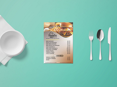 Food Menu branding design logo ui