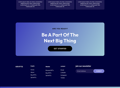 Krypto design design ui ux web design