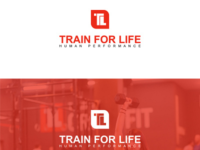 Train For Life 2 gym gym logo logo logo design logodesign logos logotype minimal minimalism minimalist minimalist logo minimalistic sport sports trainer trainers training