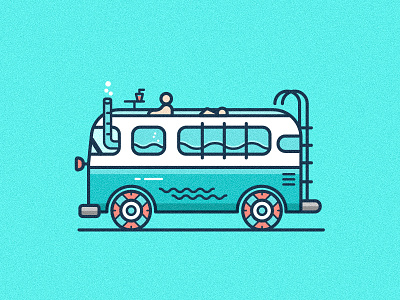 Swimming pool bus