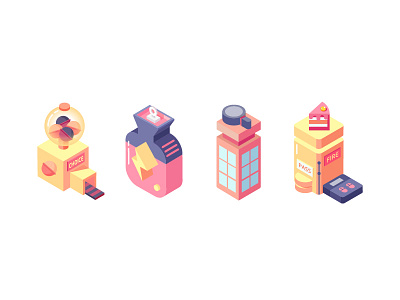 Isometric Icons energy icons isometric scale search ui weighing