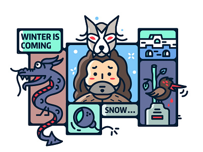 【Game of Thrones】-snow