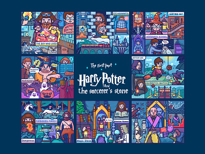 Harry Potter Sorcerer's Stone collection first game harry potter line noodles stone story