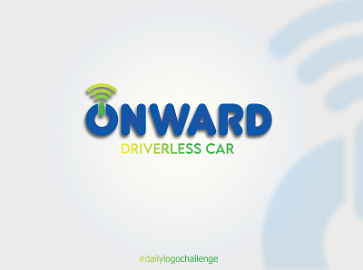 Daily Logo 5/50 -Onward Driverless Car dailylogo dailylogochallenge dailylogodesign day5 design driverless driverless car illustration logo minimalistic onward simple simpledesign vector