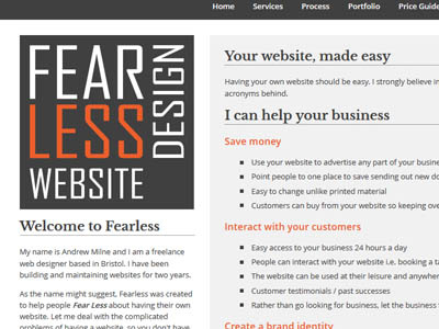 Fearless Website Design
