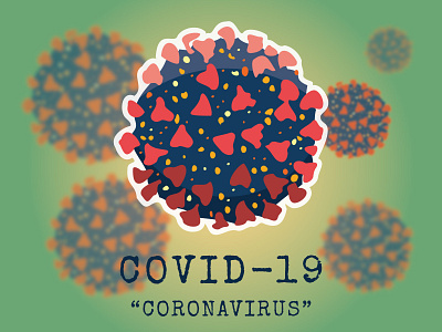 COVID-19 biological coronavirus covid 19 illustration illustrator vector virus