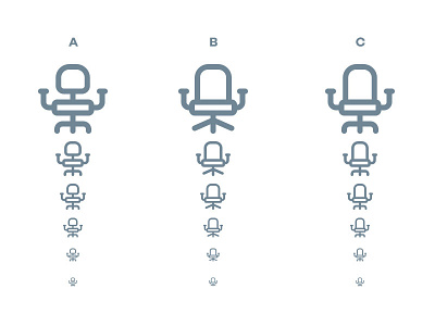 Chair Icons: Which one is best?