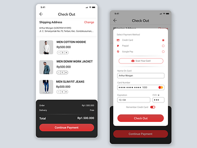 Daily UI - Checkout for Credit Card design graphic design ui ui ux design
