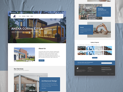 Aneka Corak Cipta branding companyprofile design ui