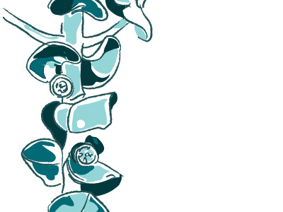 Eucalyptus WIP fabric illustration illustrator plant