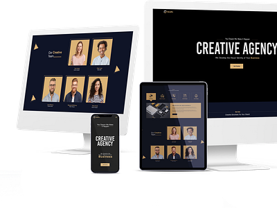 Creative Advertising Agency  UI/UX