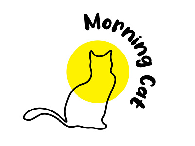 Morning Cat cat illustration illustrator vector