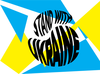 Stand With Ukraine graphic design illustration illustrator ukraine