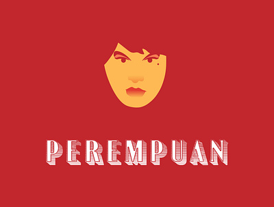 Perempuan graphic design illustration illustrator woman