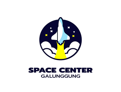 Space Center 2 graphic design illustration illustrator logo space vector