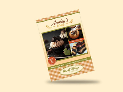 Bakery Menu Flyer Psd Template