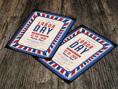 Labor Day Flyer Psd Template