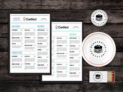 Quick Eats Food Menu Template