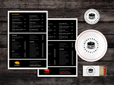 Bite-Sized Food Menu Template