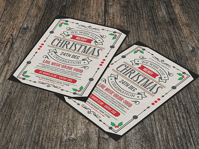 Christmas Flyer PSD Template