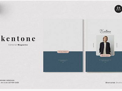 Feminine Kentone Editorial Magazine Template 2020 free freemockup new newmockup psd mockup