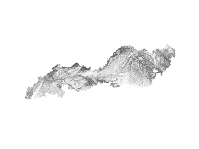 Tajo river, Spain - Black and white map black and white carta españa illustration landscape minimal mountain nature relief rio river spain tage tajo topografica topographic topographical topography