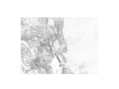 Colorado - Black and white map