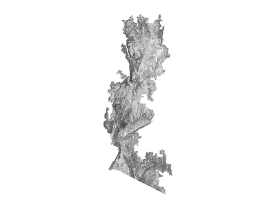 Mount Kosciuszko, NSW, Australia - Black and white map australia illustration landscape map minimal mount kosciuszko mountain nature new south wales nsw poster relief summit topographic topography white