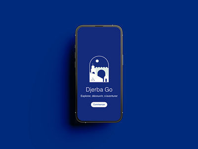 DjerbaGo adobe xd android app design gamified tourism tunisia ui