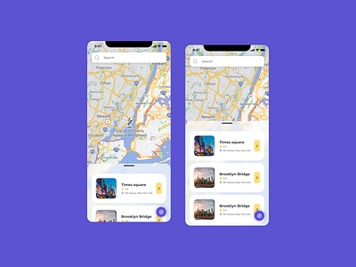 Maps UI | Daily UI 29 app dailyuichallenge map mapping maps ui