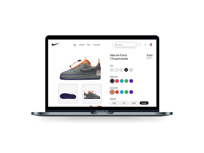 Nike Website UI | Ecommerce | Fashion ebay webapp websuiux webui