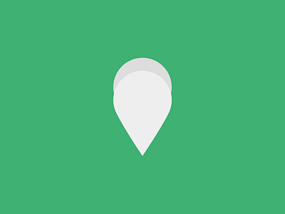 Location Logo android androidapplication app application green icon material vaahaka