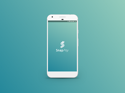 SnapPay android flat design mobile application