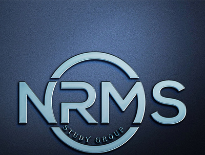 NRMS Study Group logo logo logotype m n nm logo r s s logo study logo text logo typography