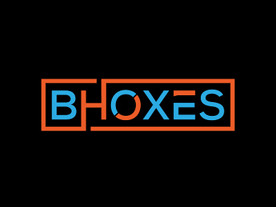 Hhoxes bhoxes logo logotype text logo unique unique logo