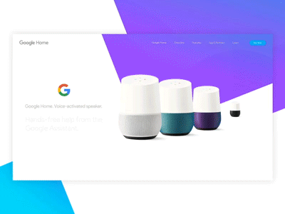 Google Home Redesign