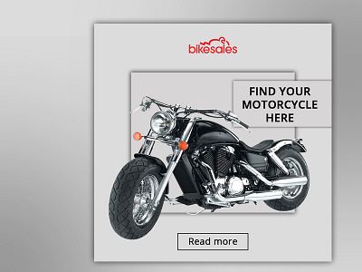 Motorcycle shop banner set