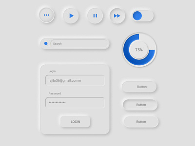 Morphism UI Design on Figma