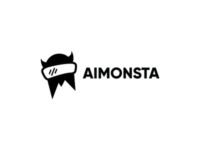 AIMonsta - Logo Design branding business logo graphic design logo logo branding minimalist modern logo design logo for business logo for startup logo minimalist minimalist logo startup logo