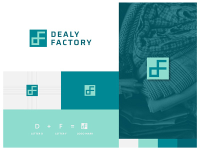 Dealy Factory - Logo Design branding design fresh icon logo logo branding minimalist modern logo minimal modern minimal modern vector