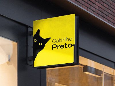 Black Cat - Logo branding design illustration key visual logo typography vector