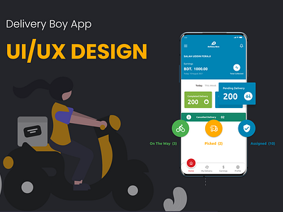 Delivery boy App