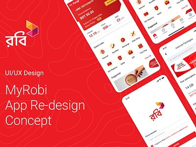 MyRobi App - Redesign