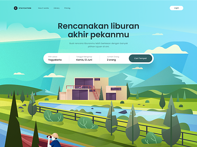 Landing Page - Staycation