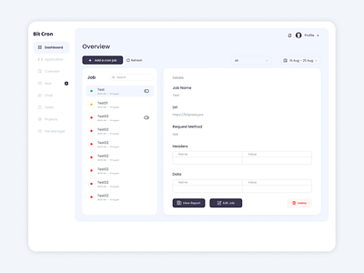 Bit Cron Dashboard banner bit apps bit code bitapps cron cron job dashboard dashboard job form builder job