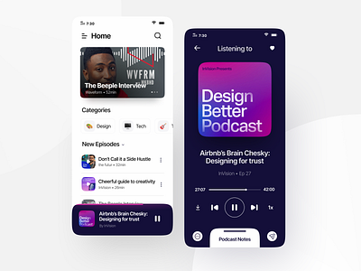 Podcast app